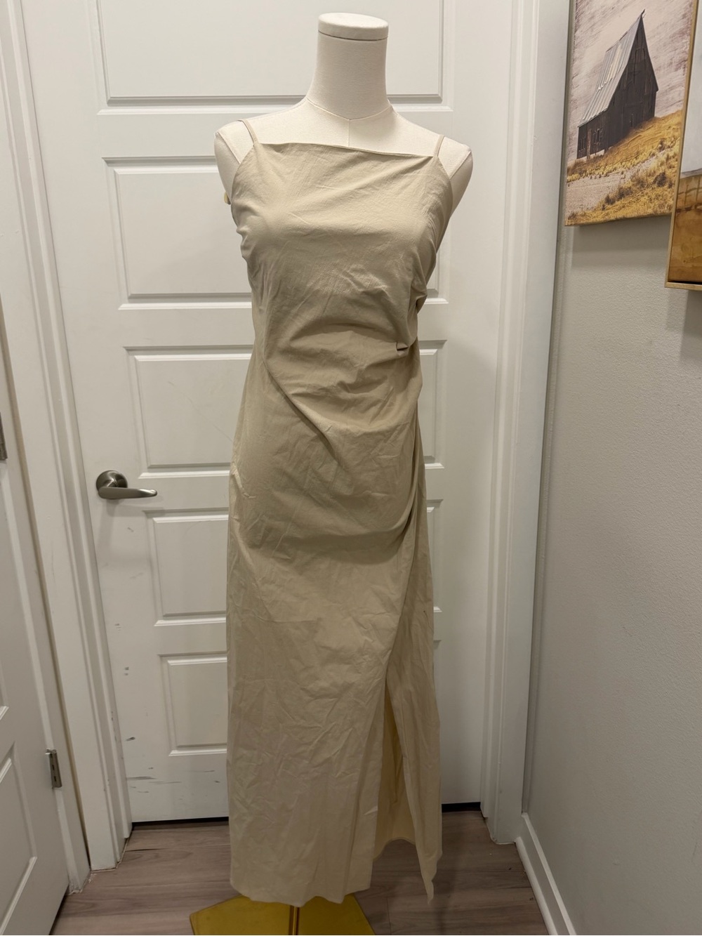 Zara Open Back Maxi Dress - Picture 5 of 10